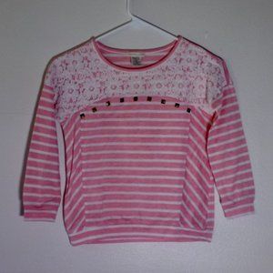 Girls Chelsea Lace Top